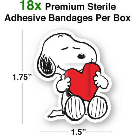 Peanuts Snoopy Shaped Bandages